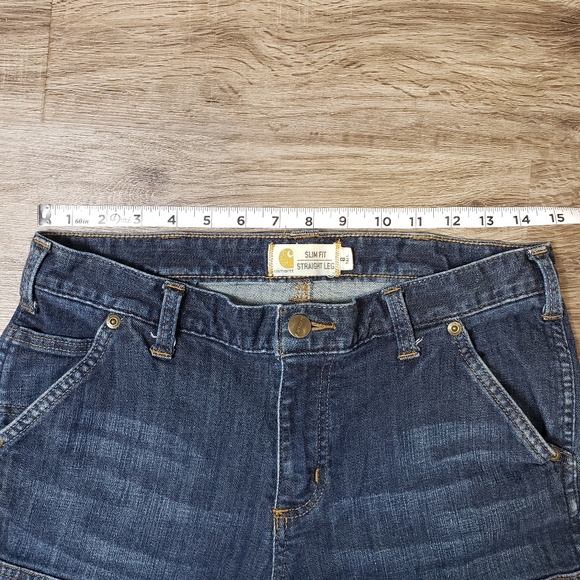 Carhartt Rugged Flex Layton Double Front Jean Slim Fit Women's 8L - Picture 4 of 13